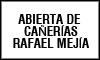 ABIERTA DE CAÑERÍAS RAFAEL MEJÍA.
