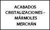 ACABADOS CRISTALIZACIONES - MÁRMOLES MERCHÁN logo