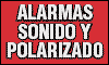 ALARMAS, SONIDO Y POLARIZADO logo