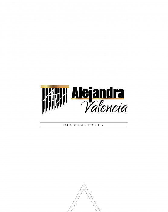 ALEJANDRA VALENCIA DECORACIONES logo