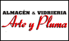 ALMACÉN Y VIDRIERIA ARTE Y PLUMA logo