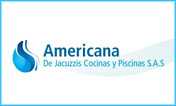 AMERICANA DE JACUZZIS COCINAS Y PISCINAS logo