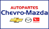 AUTOPARTES CHEVRO MAZDA logo