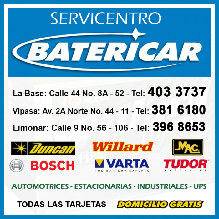 BATERICAR logo