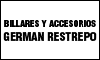 BILLARES Y ACCESORIOS GERMÁN RESTREPO logo