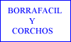 BORRAFÁCIL Y CORCHOS logo
