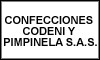CONFECCIONES CODENI Y PIMPINELA S.A.S.