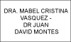 DRA. MABEL CRISTINA VÁSQUEZ - DR.JUAN DAVID MONTES