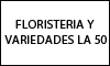FLORISTERIA Y VARIEDADES LA 50 logo
