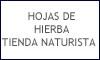 HOJAS DE HIERBA TIENDA NATURISTA logo