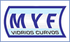 M Y F VIDRIOS CURVOS logo