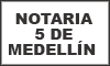 NOTARIA 5 DE MEDELLÍN logo