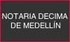 NOTARIA DECIMA DE MEDELLÍN logo