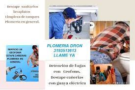 plomeria dron 3193512613 llame ya logo