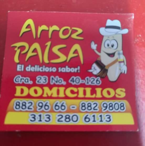 RESTAURANTE ARROZ PAISA logo