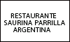 RESTAURANTE SAURINA PARRILLA ARGENTINA logo