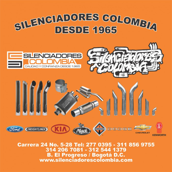 silenciadores colombia Desde 1965 s.a.s