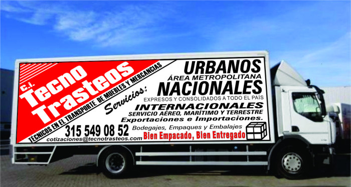 TRASTEOS Y MUDANZAS TECNOTRASTEOS S.A.S logo