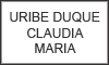 URIBE DUQUE CLAUDIA MARIA