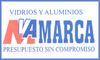 VIDRIOS Y ALUMINIOS MARCA logo