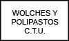 WOLCHES Y POLIPASTOS C.T.U.