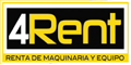 4RENT RENTA DE MAQUINARIA Y EQUIPO logo