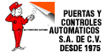 Abre Puertas. Puertas Y Controles Automaticos Sa De Cv logo