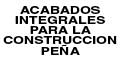 Acabados Integrales Para La Construccion Peña