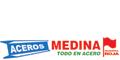 ACEROS MEDINA BANDERA ROJA logo