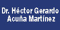ACUÑA MARTINEZ HECTOR GERARDO DR