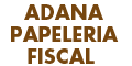 ADANA PAPELERIA FISCAL logo