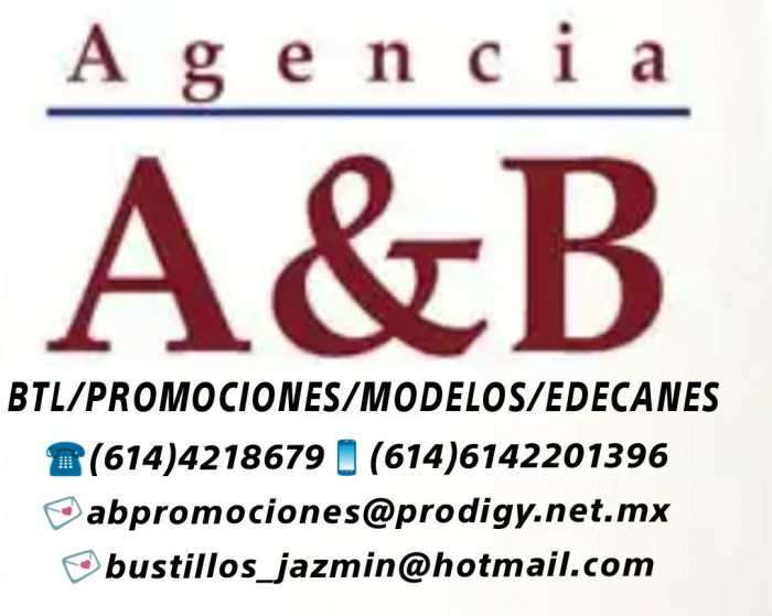 Agencia A & B Modelos Edecanes Y Promociones