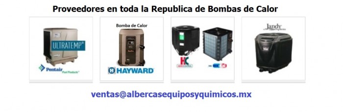 Albercas Bombas de Calor Filtros Paneles solares (venta en linea)