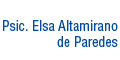 Altamirano De Paredes Elsa Psic logo