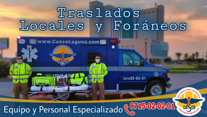 ✔ Ambulancias CASCO