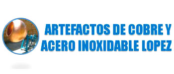 Artefactos De Cobre Y Acero Inoxidable Lopez logo