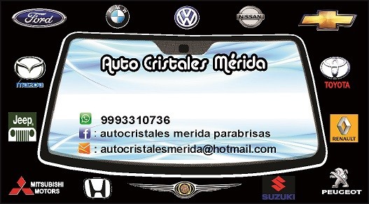 AUTO CRISTALES MERIDA logo