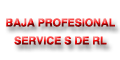Baja Profesional Service S De Rl
