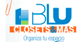BLUCLOSETS Y MAS logo