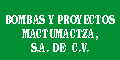 BOMBAS Y PROYECTOS MACTUMACTZA, SA DE CV logo