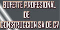 Bufette Profesional De Construccion Sa De Cv logo