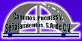 Caminos Puentes Y Señalamientos Sa De Cv logo