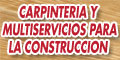 Carpintería Y Multiservicios Para La Construcción