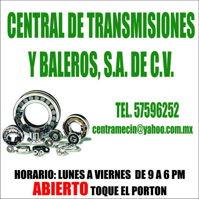 CENTRAL DE TRANSMISIONES Y BALEROS SA DE CV logo