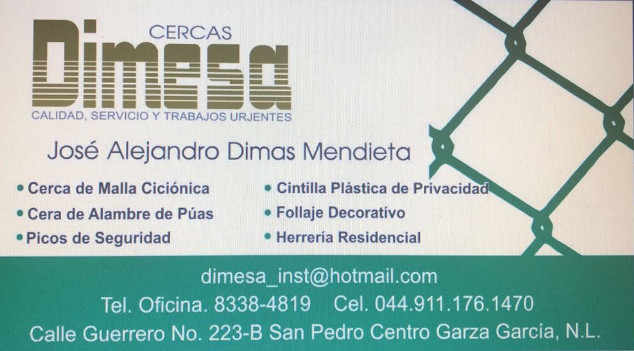 Cercas Dimesa