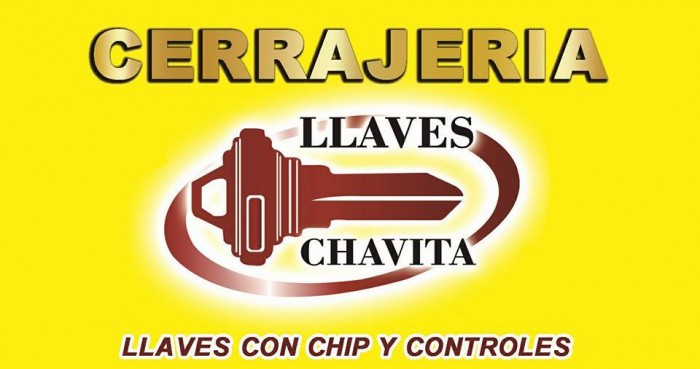Cerrajeria Chavita logo