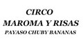 Circo Maroma Y Risas Payaso Chuby Bananas logo