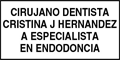 Cirujano Dentista Cristina J Hernandez A Especialista En Endodoncia logo