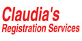 Claudia's Registration Services logo