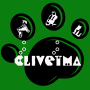 Clínica Veterinaria. CLIVETMA logo